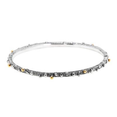 Havsanemon Armring Silver/Guld Sandberg Sweden