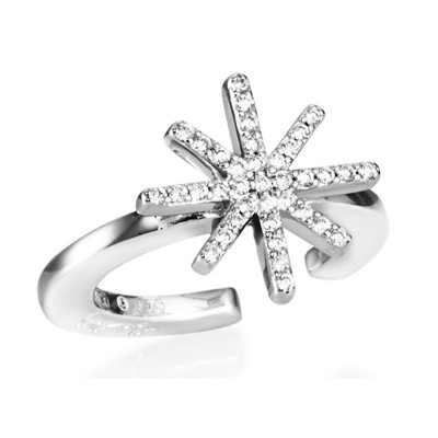 Beam & Stars Earcuff Silver Efva Attling