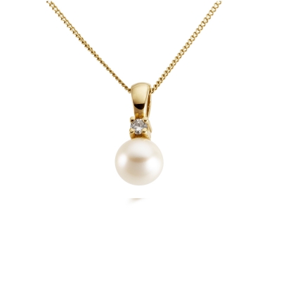 Pärlhänge diamant 0,05ct H Si