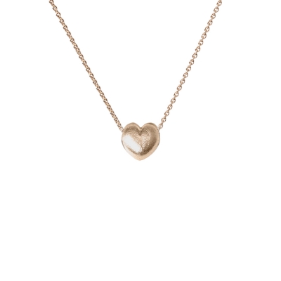Guldhänge Hjärta Litet Guld Matt Carl Hoff