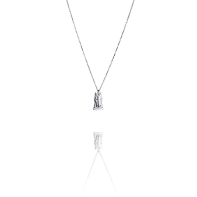 A Horse With No Name Halsband Silver
