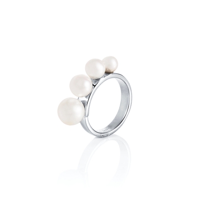 Strings Of Pearls Ring