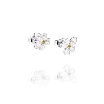 Efva Attling Victoria Skoglund The Floral Garden Förgätmigej Ear Silver