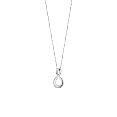Georg Jensen Infinity Halsband Med Hängsmycke Silver