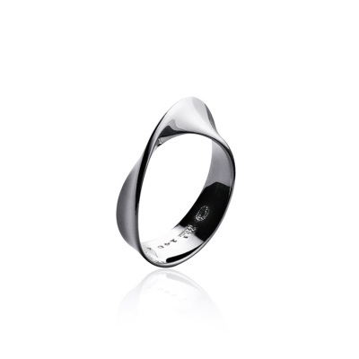 Möbius Silverring