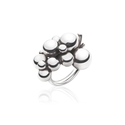 Georg Jensen Moonlight Grapes Ring Large