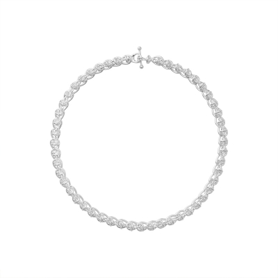 Weft Halsband En Länk