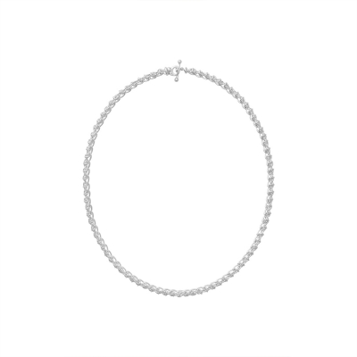 Weft Silverhalsband