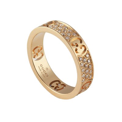 Icon Stardust Ring Guld Diamanter Gucci