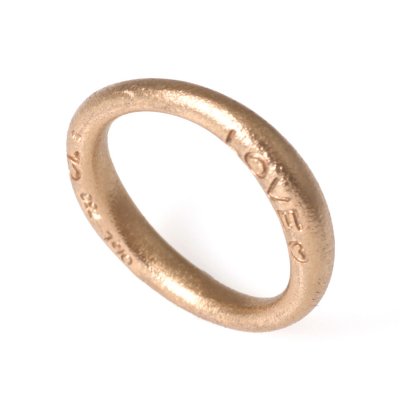 Love Ring Nr 2 Rosé Ole Lynggaard Copenhagen