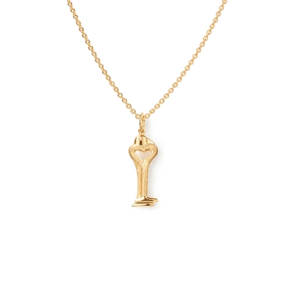 The Bird Family Key Pendant
