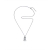 A Horse With No Name Halsband Silver