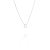 Little Roller Coaster Necklace Silverhalsband