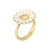 Daisy Ring Förgylld 18mm Georg Jensen