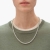 Weft Silverhalsband