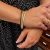 The Beating Of My Heart Armring Guld Jenny Kåberg Metalldesign
