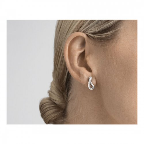 Infinity Earstud Silver Georg Jensen