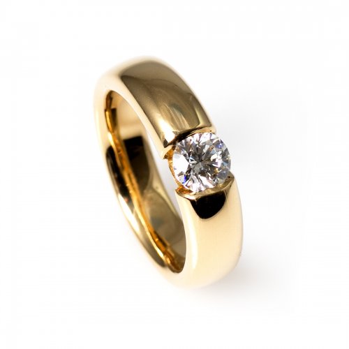 Håll Mig Diamantring Rödguld Carl Hoff