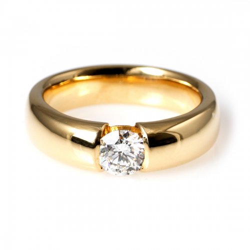 Håll Mig Diamantring Rödguld Carl Hoff