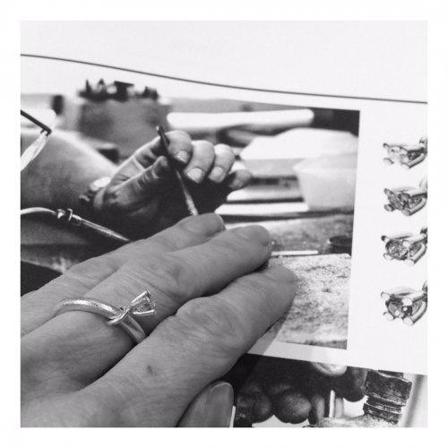 Belle Ring Rosa Safir 0,20 ct Sandberg Sweden