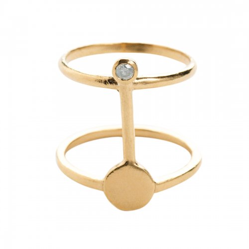 A Spectral Haze Ring Förgylld Bjørg