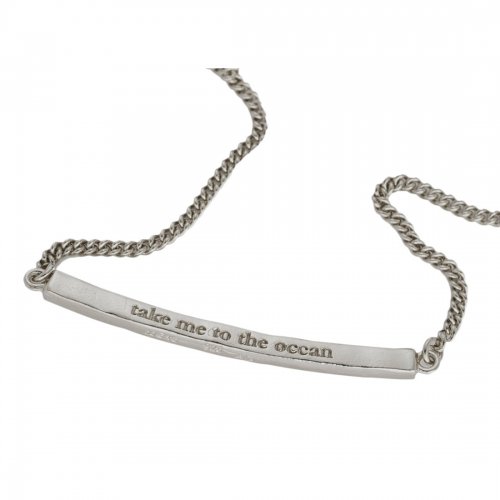 A Breaking Wave Halsband Svart Bjørg