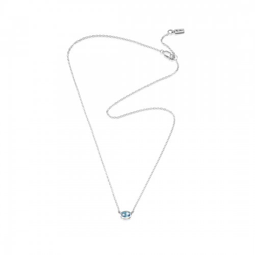 Love Bead Halsband Silver Topas Efva Attling