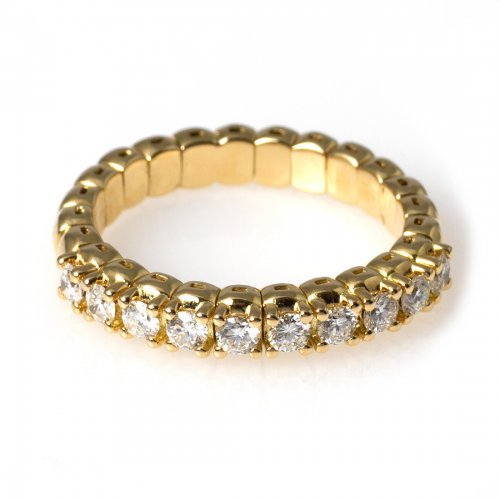 Stretch Ring 0, 42 ct Guld