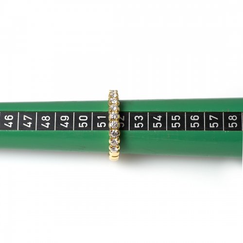 Stretch Ring 0, 42 ct Guld