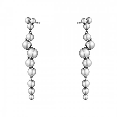 Moonlight Grapes Örhängen Hängande Stor Georg Jensen