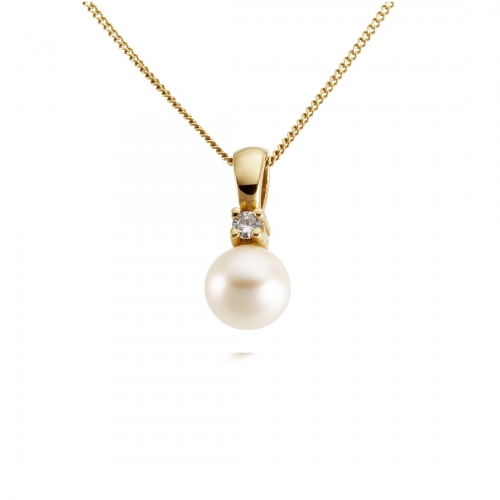 Pärlhänge diamant 0,05ct H Si