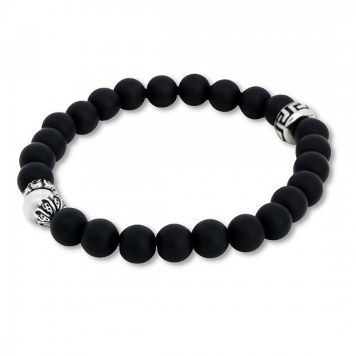 Beadsarmband Onyx By Billgren