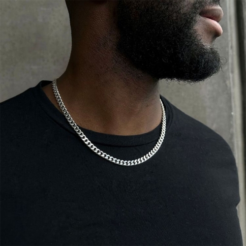 Silverhalsband Pansar 5mm By Billgren