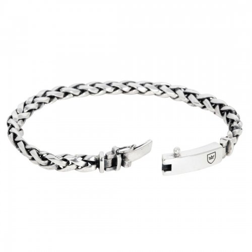 Silverarmband Flätat By Billgren