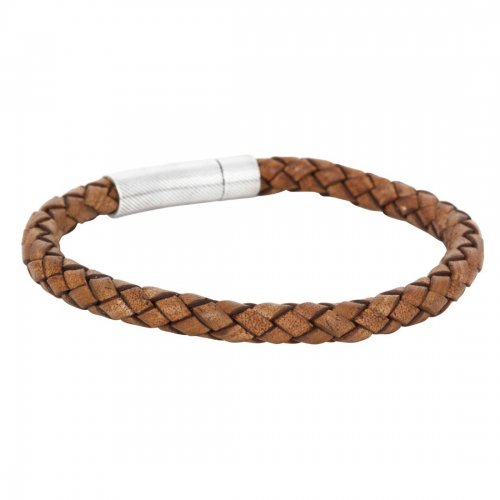 Läderarmband Brun By Billgren