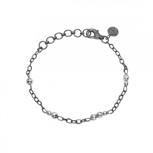 Silverarmband Rose Buds-8