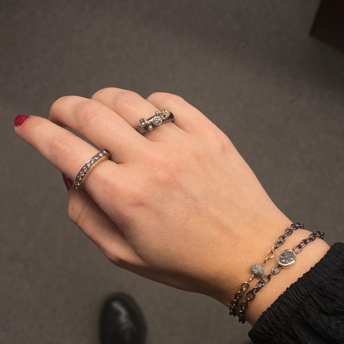 Antique Triple Ring by Birdie