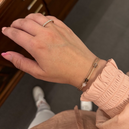 Armband Creative Rökkvarts Rosenkvarts Carl Hoff