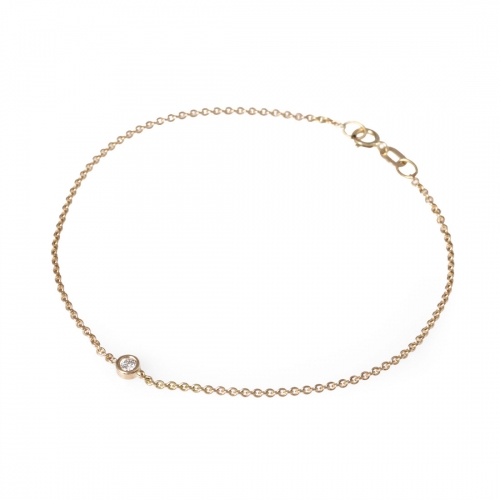 Briljantarmband Rödguld Carl Hoff