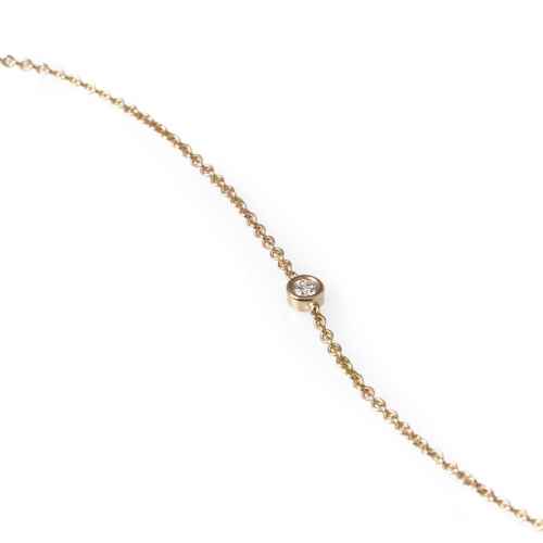 Briljantarmband Rödguld Carl Hoff