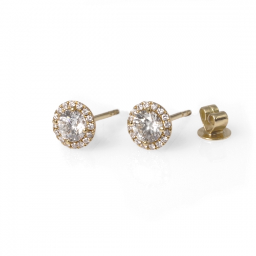 Briljantörhängen Carmosé Guld 0,95ct Carl Hoff