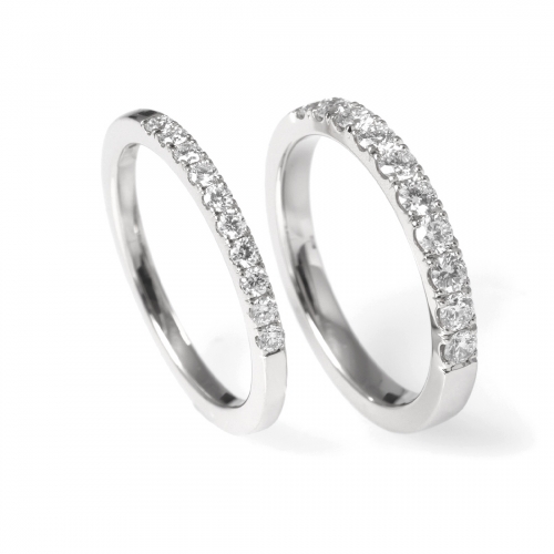 Castell Alliansring Vitguld Carl Hoff