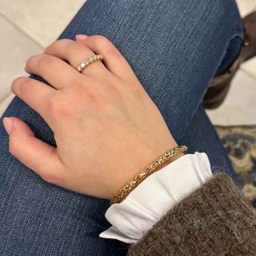 Chantal Alliansring Rödguld Carl Hoff