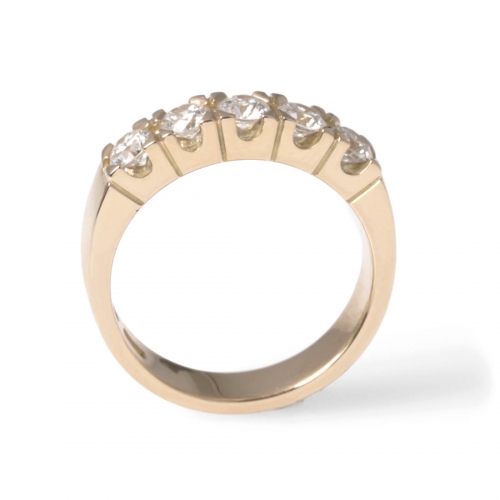 Chantal Alliansring Rödguld 0,75ct Carl Hoff