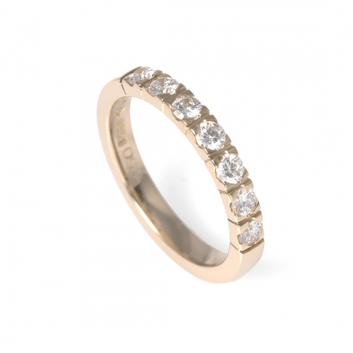 Commitment Alliansring Rödguld Carl Hoff 0,50ct