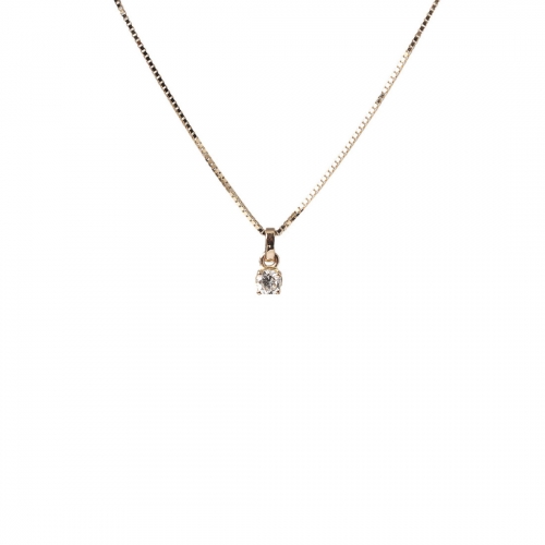 Briljanthänge Rödguld 0,19ct Carl Hoff