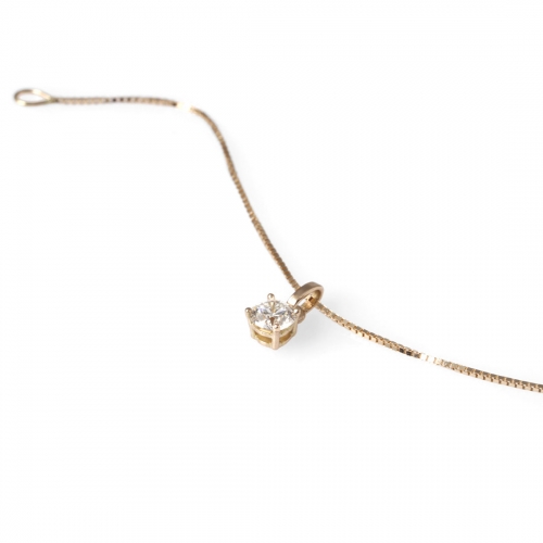 Briljanthänge Rödguld 0,42ct Carl Hoff