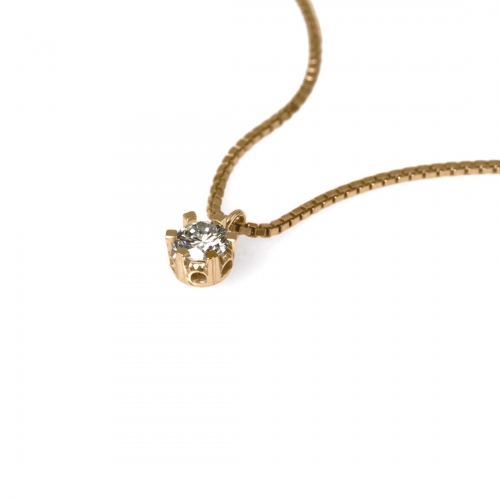 Diamanthänge Princess Rödguld Carl Hoff