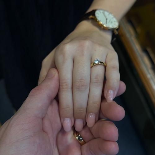 Flower Rödguld Carl Hoff