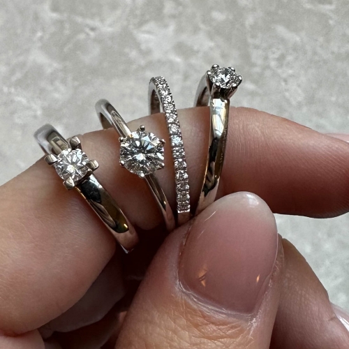 Flower Vitguld Carl Hoff